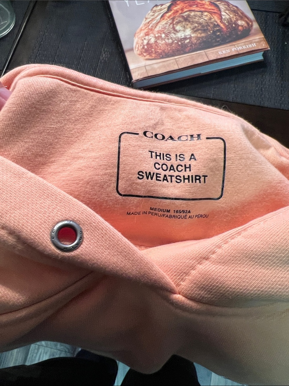 Coach Racer Sweatshirt - Picture 4 of 5